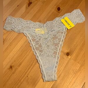 FREE!!💙 with any Purchase !!💙 Forever 21 baby light blue lace thong